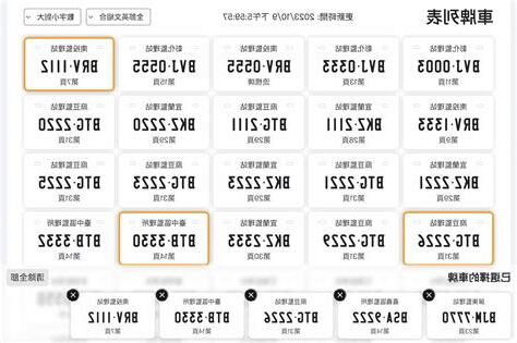 車牌 號碼 吉凶 查詢
